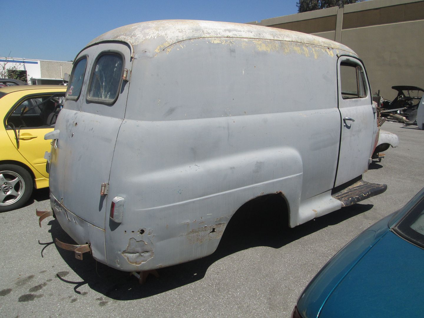 1949 Ford Panel body repairs Ford Truck Enthusiasts Forums